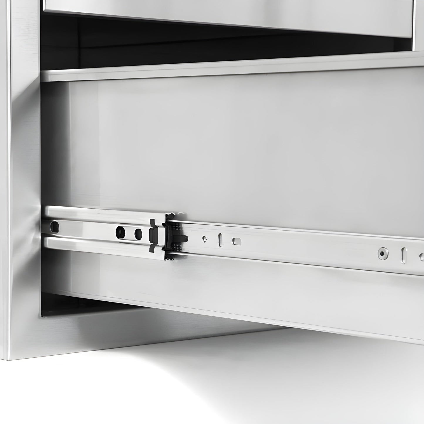 PCM 260 Series 42" Door, Double Drawer w/ Trash Roll-Out Combo - BBQ-260-DDC-42TR