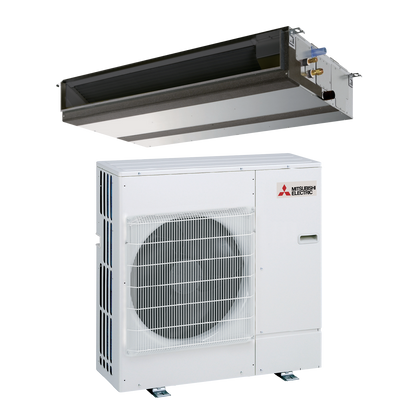 Mitsubishi 30,000 BTU Commercial Horizontal Ducted Unit (PEAD-A30AA7 & SUZ-KA30NA2) - PEAD-A30AA7 & SUZ-KA30NA2