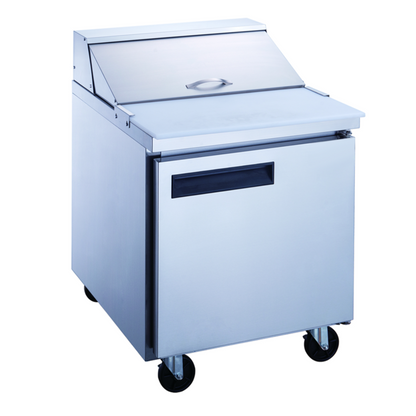 Chef AAA - PICL-1, Commercial 29" 8 Pan Salad, Sandwich Food Prep Table 8 Pan Refrigerator - PICL-1