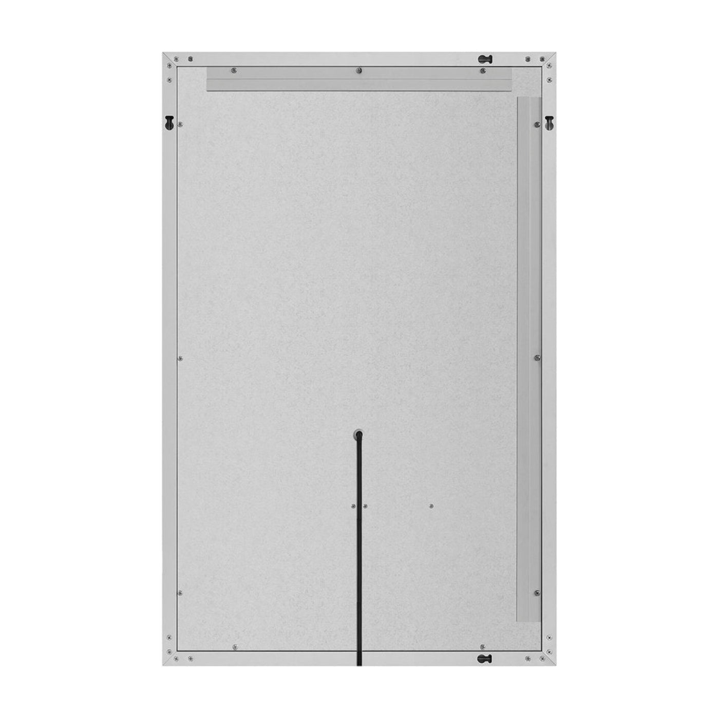 Arpella - Romano 24x36 Perimeter Lighted Mirror with Dimmer and Defogger, Wall Switch Direct - LEDPLM2436