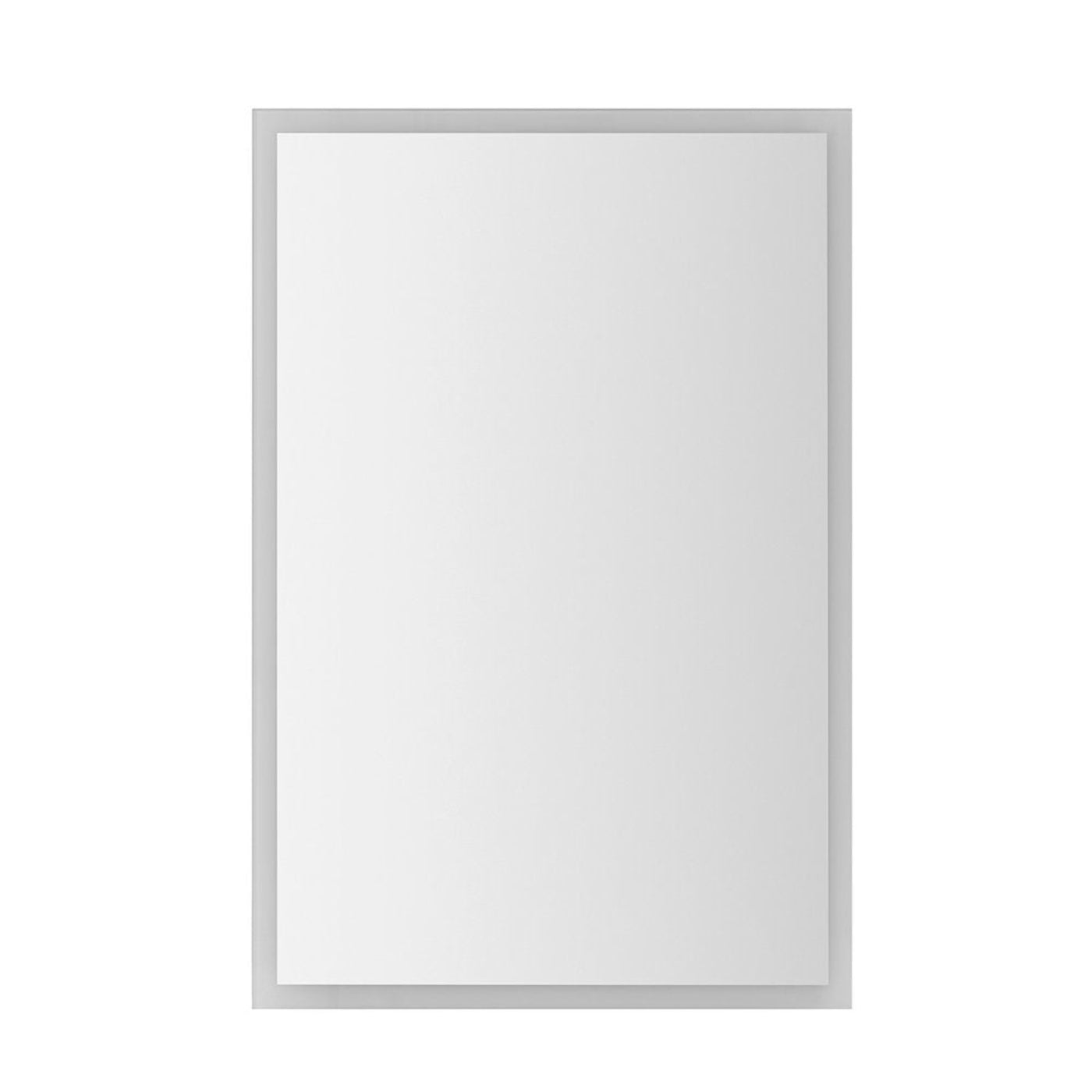 Arpella - Romano 24x36 Perimeter Lighted Mirror with Dimmer and Defogger, Wall Switch Direct - LEDPLM2436