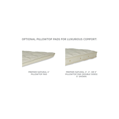 Royal Pedic Premier Natural Pillowtop Pad