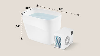 Plunge Contrast Therapy Bundle: Plunge Pod + The Sauna Mini - POD-MINI-SAUNA-BNDL