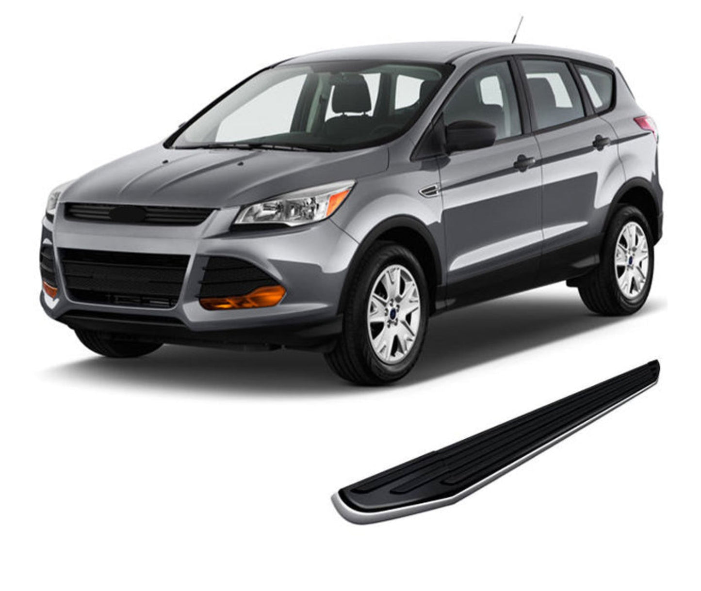Black Horse Premium Running Boards 2013 Ford - BLKPRFRES