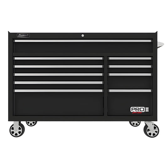 Homak  54″ Pro II 10-Drawer Roller Cabinet - BK04054210