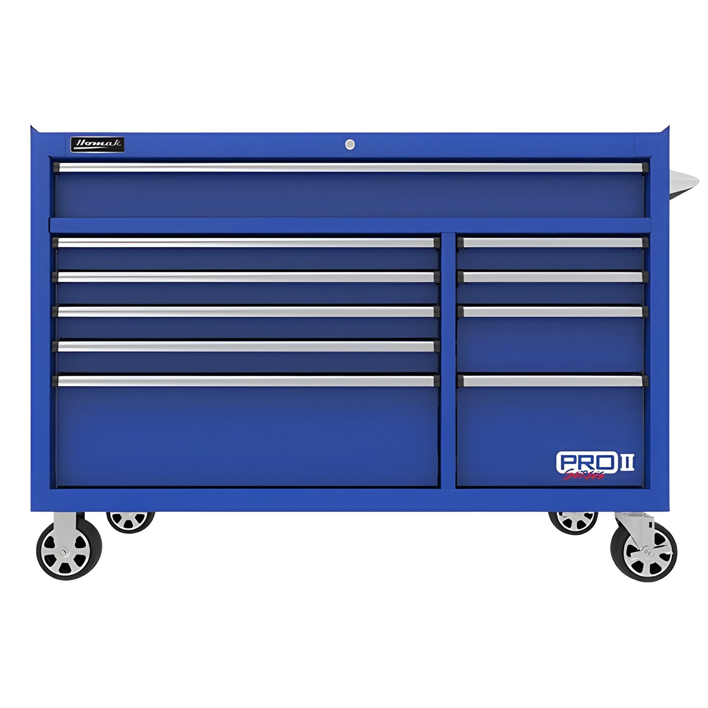 Homak  54″ Pro II 10-Drawer Roller Cabinet - BK04054210