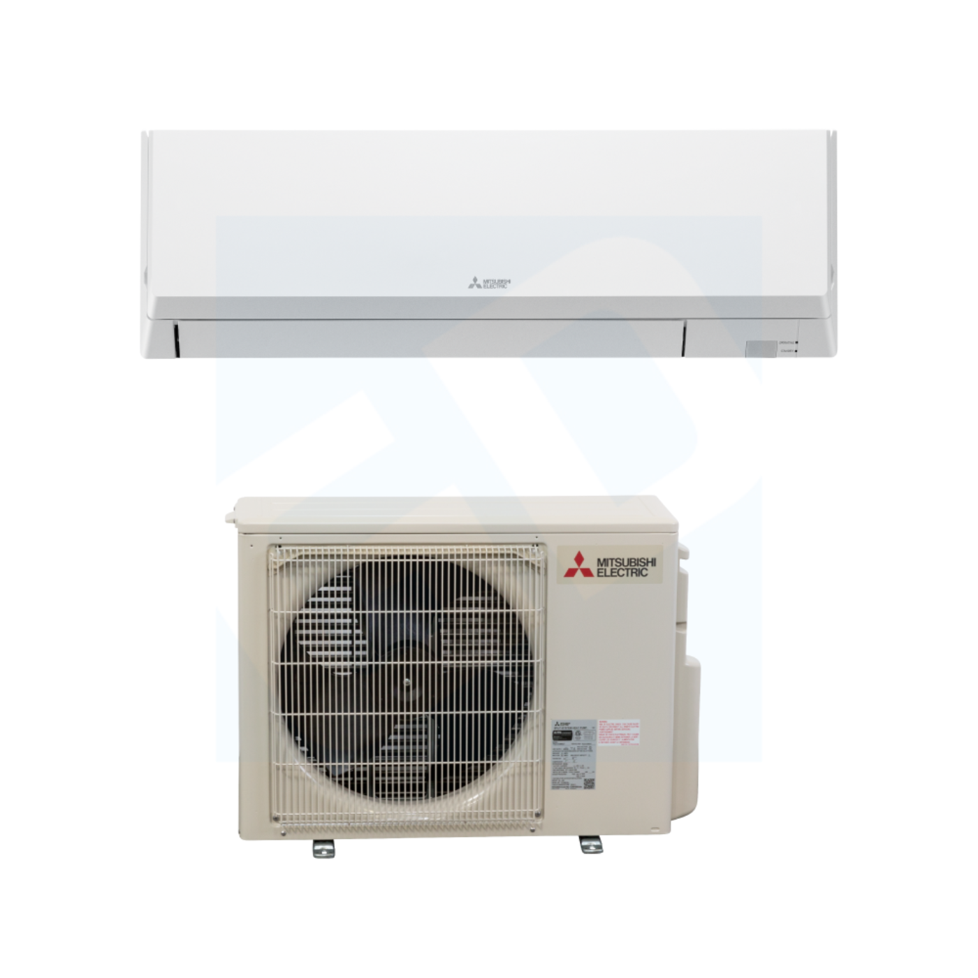 Mitsubishi MSZ-EX18NLW & SUZ-AA18NLHZ 18,000 BTU 17.5 SEER2 Wall Mounted Hyper Heat Pump System - R454B - MSZEX18NLW/SUZAA18NLHZ