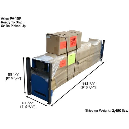 Atlas PV15PX 15,000 lb Overhead 2-Post Lift - ATEXH-PV15PX-FPD