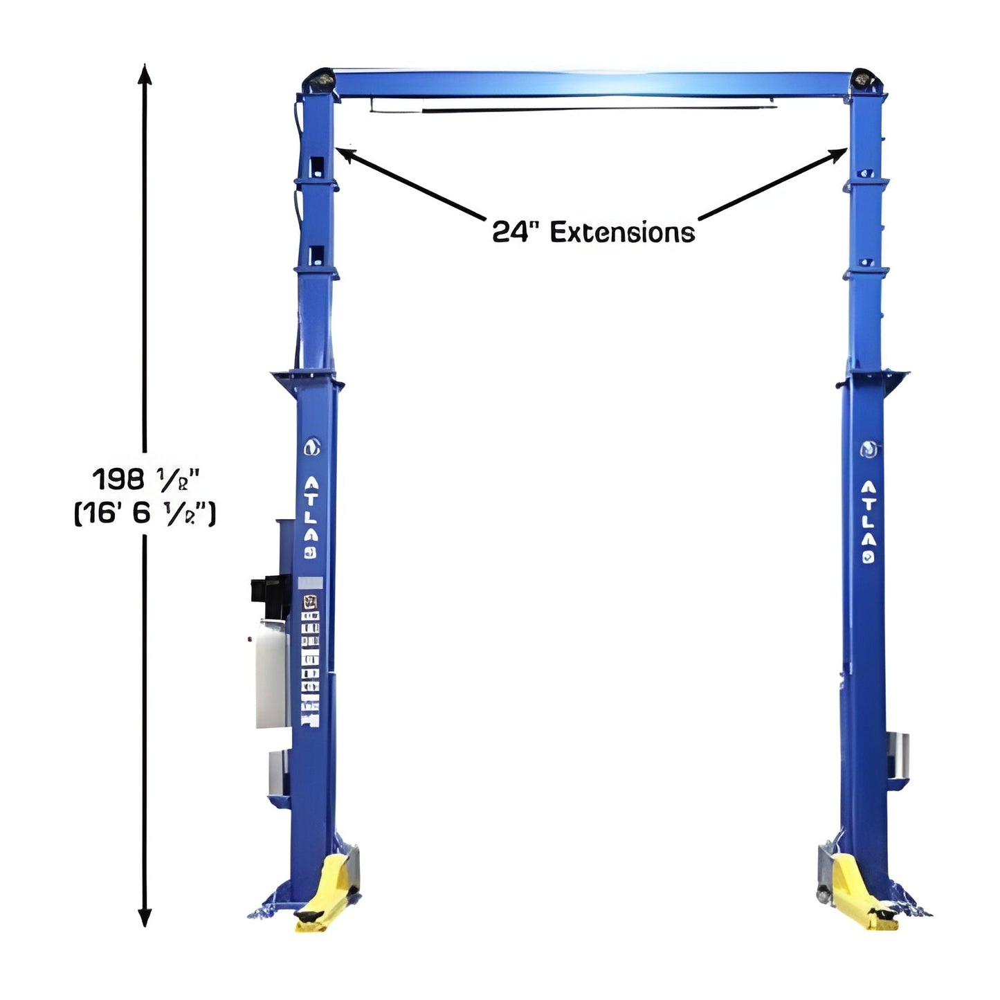 Atlas Platinum PVL15 Height Extension Kit - ATEAP-Z22A-00H-FPD