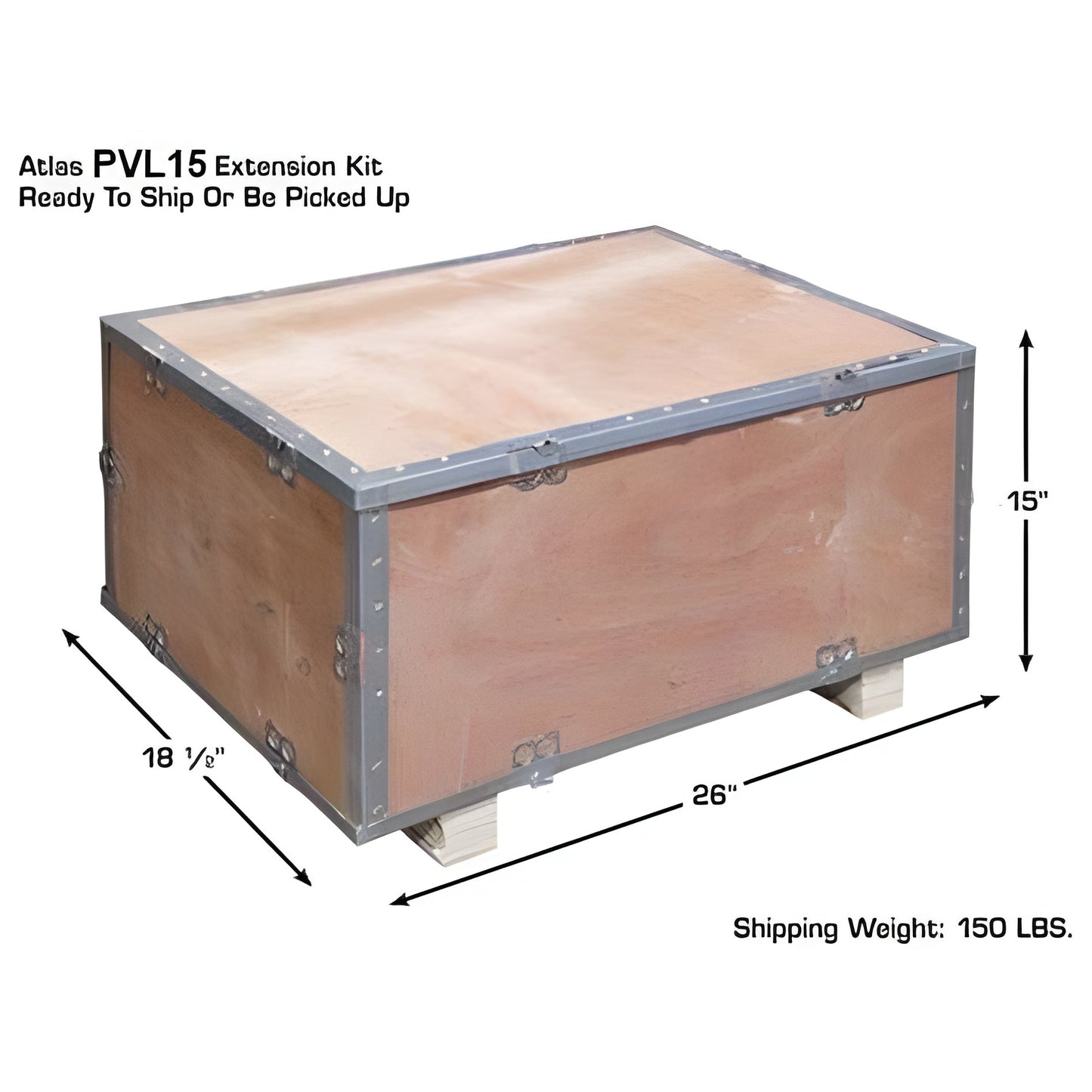 Atlas Platinum PVL15 Height Extension Kit - ATEAP-Z22A-00H-FPD