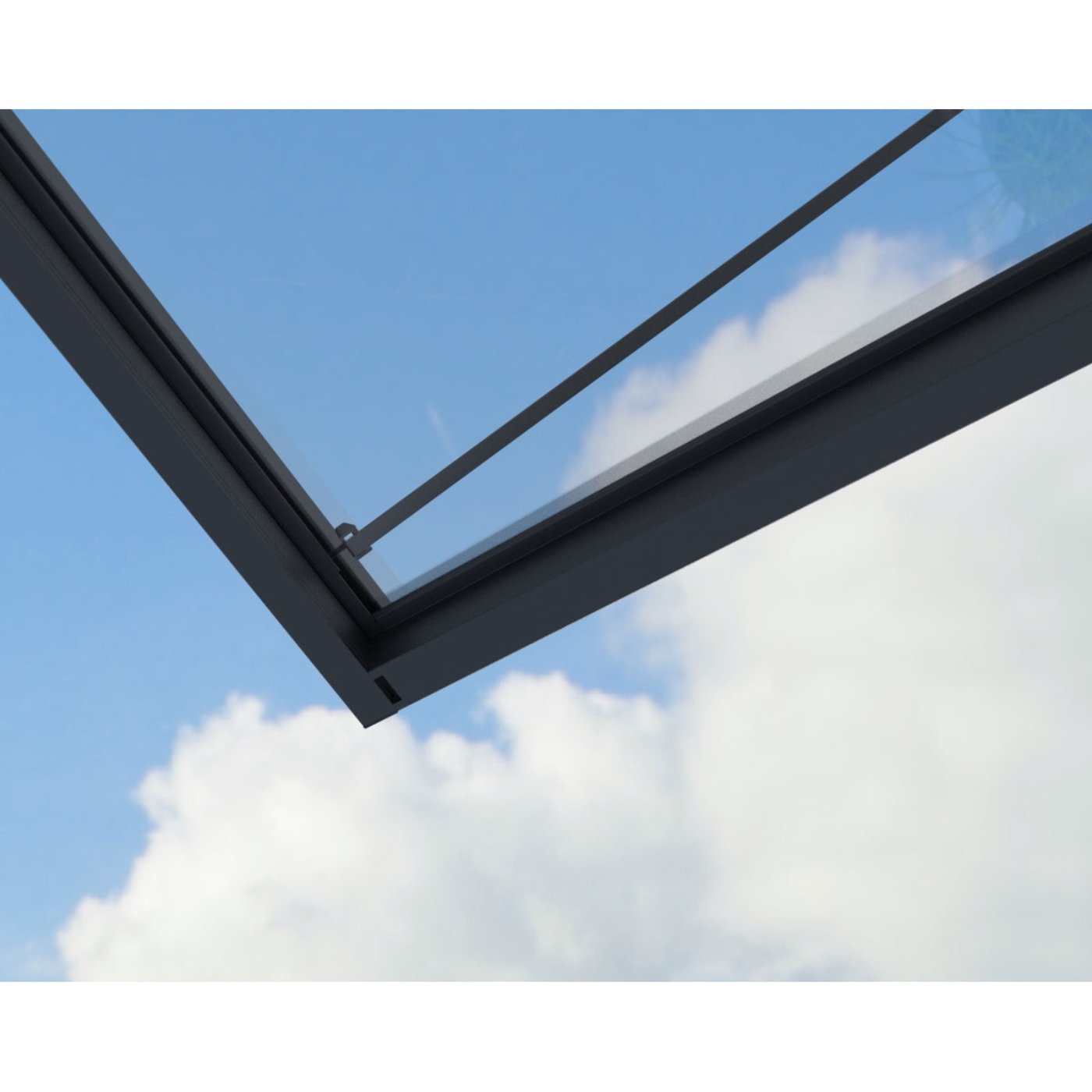 Palram Canopia | Sierra 8' x 8' Patio/Door Cover - HG9075