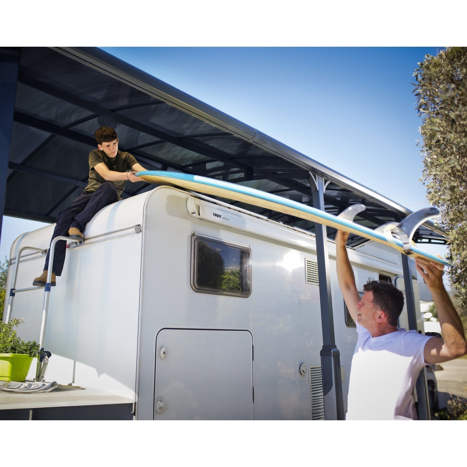 Palram Canopia | Arcadia Alpine RV Carport 12x35x11.5 ft - HG9128