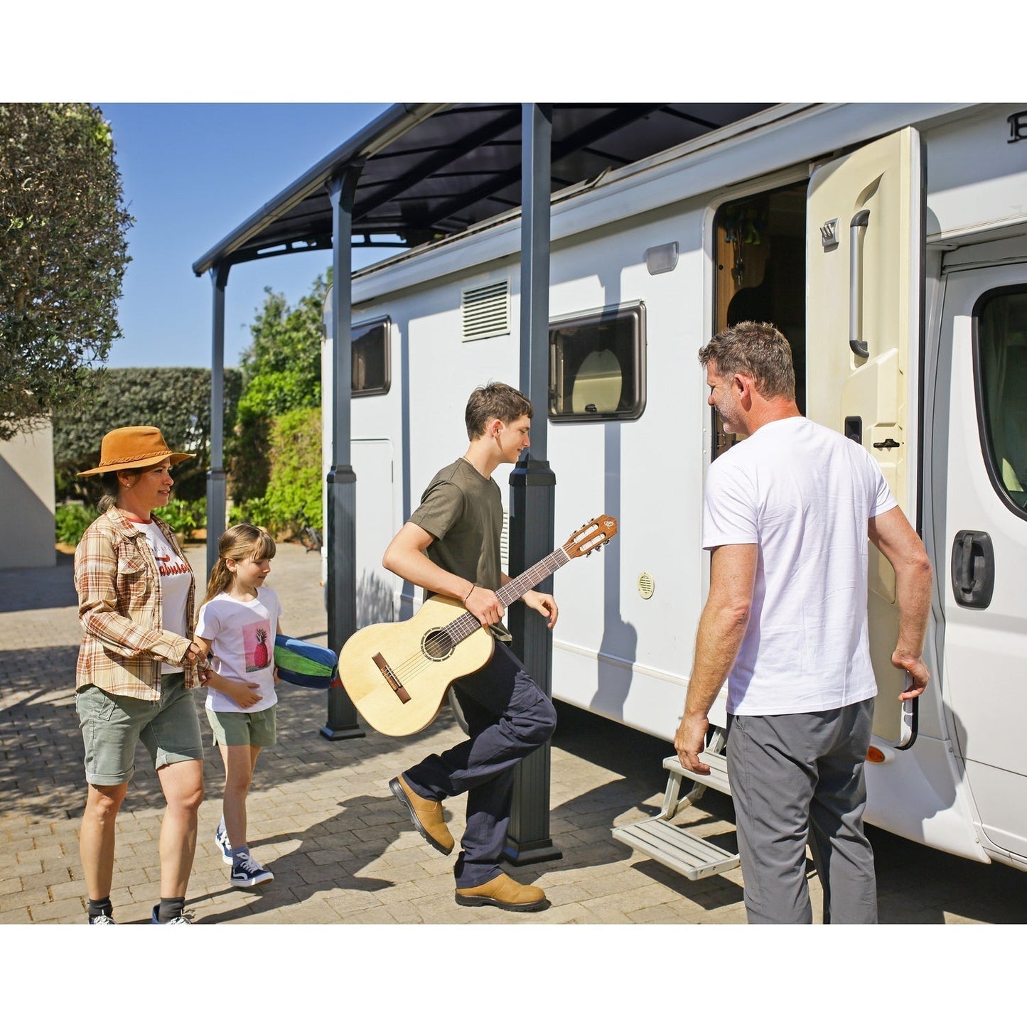 Palram Canopia | Arcadia Alpine RV Carport 12x35x11.5 ft - HG9128