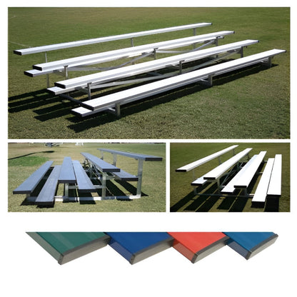 Bleacher Powder Coated Low Rise Bleachers -  LR0408C