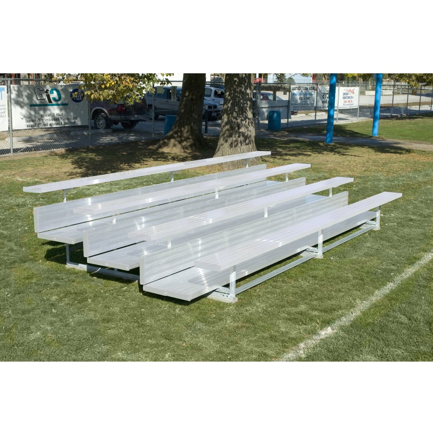 Bleacher Premium Aluminum Portable Outdoor Bleachers - BLO0703AXL