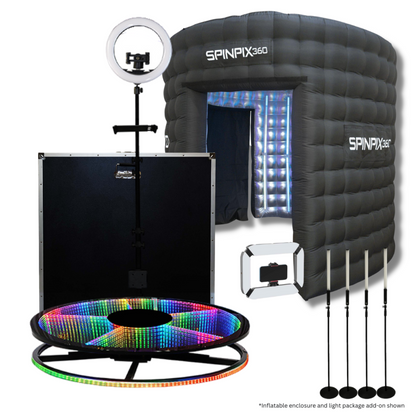 Spinpix360 RAL-5 32" Automatic 360 Photo Booth with 3 Year Warranty Coverage