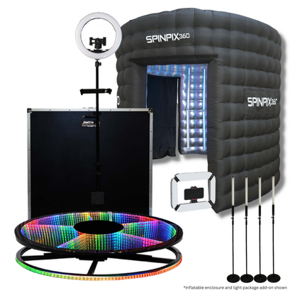 SpinPix360 RAL-7 39" Automatic 360 Photo Booth with 3 Year Warranty Coverage