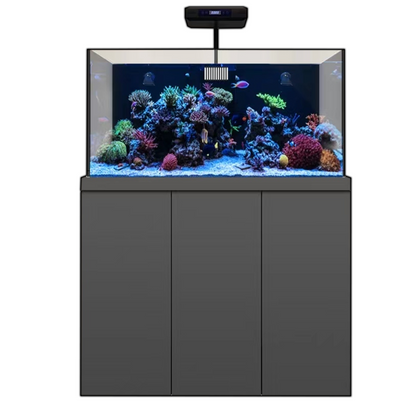 Aqua Dream Coral Reef Aquarium 135 Gallon Fish Tank Complete Set - REEF-1260-SILVER