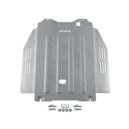RIVAL Aluminum Transmission Catalytic Converter Skid Plate 2021+ Tundra HYBRID | 2022+ Sequoia - 2333.9569.1.6