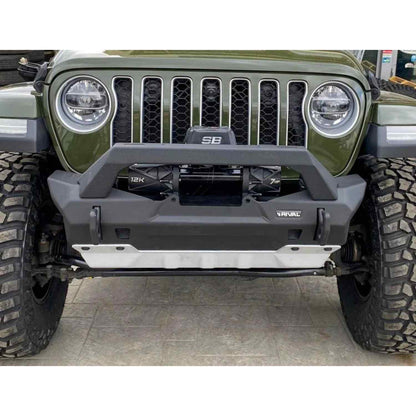 RIVAL Aluminum Front Bumper For Jeep Wrangler JL JK & Gladiator - 2D.2702.3-NL