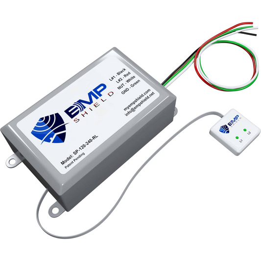 EMP Shield for Breaker Box that is Flush with Wall | Home EMP & Lightning Protection + CME Defense (SP-120-240-RL)