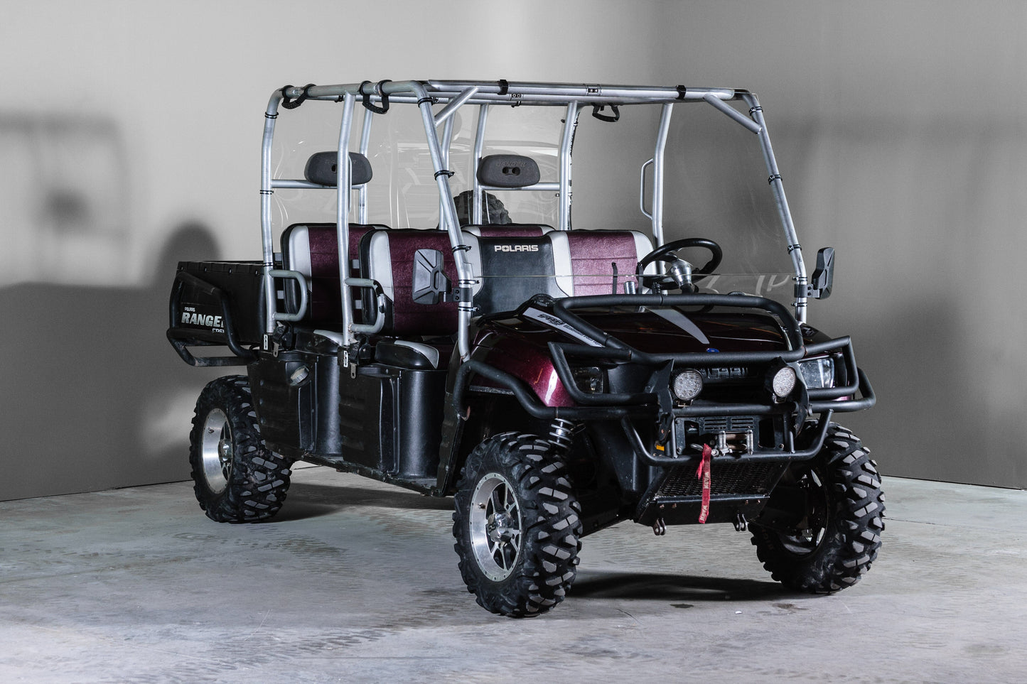 TERRARIDER POLARIS RANGER CREW (2003-2009) FULL UTV WINDSHIELD - SCRATCH RESISTANT 1/4”