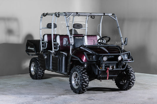 TERRARIDER POLARIS RANGER CREW (2003-2009) FULL UTV WINDSHIELD - SCRATCH RESISTANT 1/4”