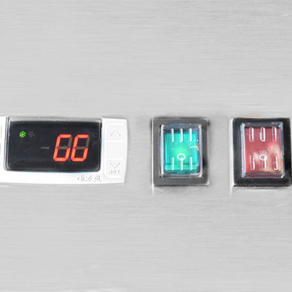 Saba - S-47FG, Commercial 2 Glass Door Reach-In Merchandiser Freezer - S-47FG