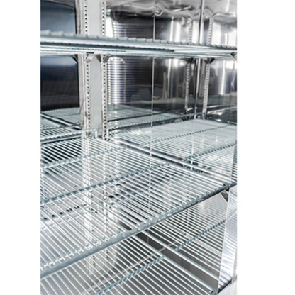 Saba - S-23F, Commercial 1 Solid Door Reach-In Freezer - S-23F