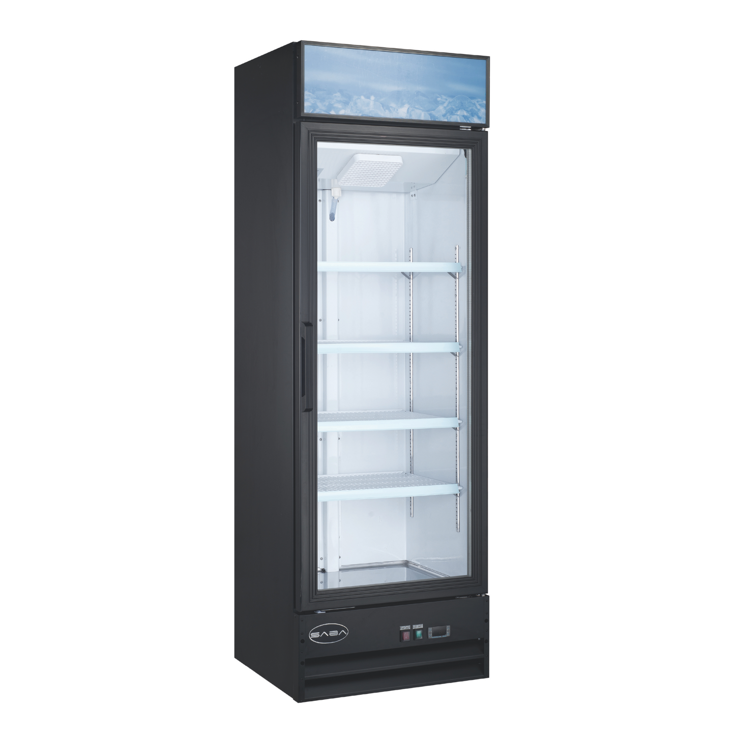 SABA One Glass Door Commercial Merchandiser Freezer  -  SM-13F