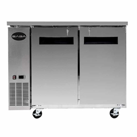 Saba - SBB-24-60SS Commercial 60" Back Bar Cooler Refrigerator - SBB-24-60SS