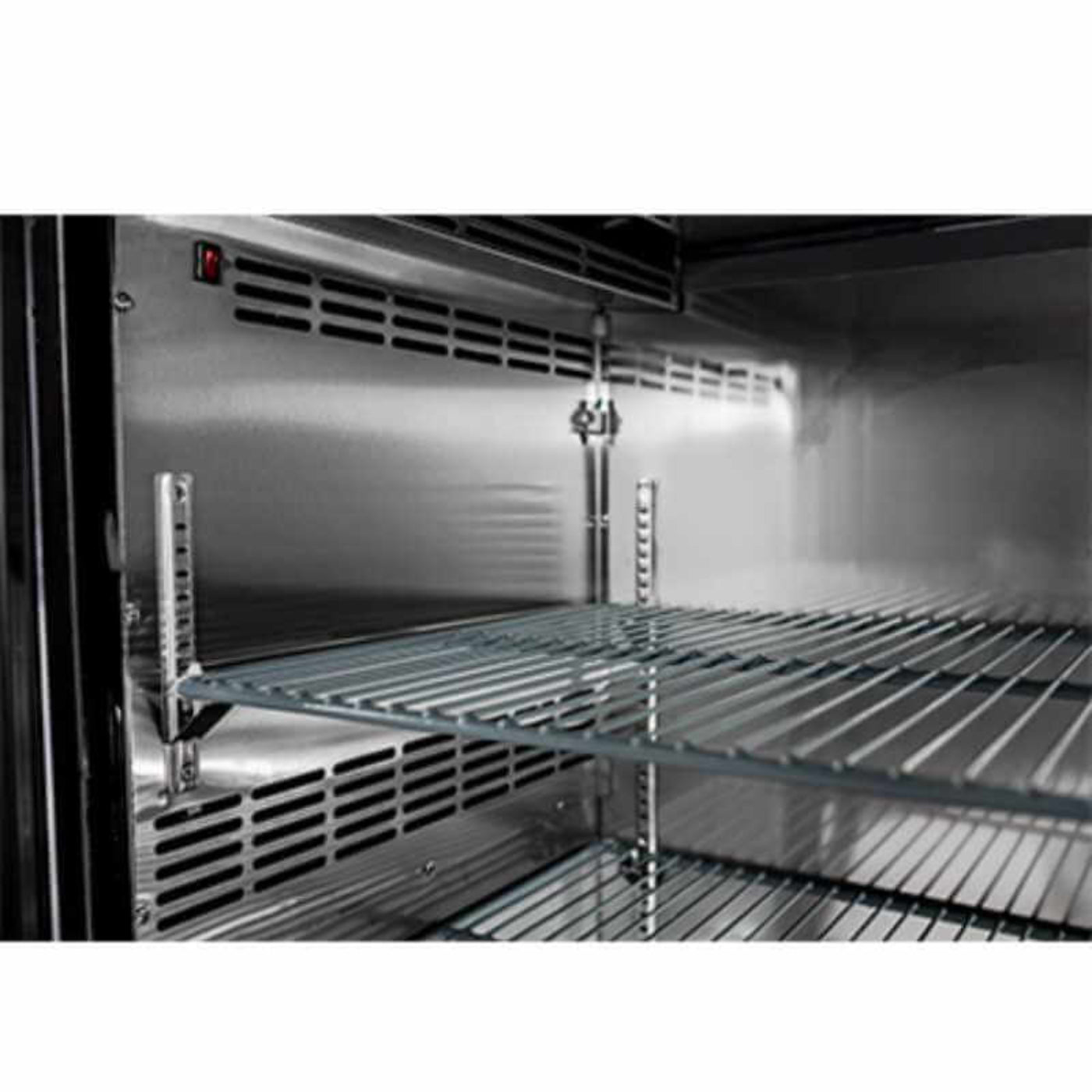 Saba - SBB-24-48SS Commercial 48" Back Bar Refrigerator Cooler 11.8 cu. Ft - SBB-24-48SS
