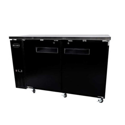 Saba - SBB-24-60B Commercial 60" Back Bar Cooler Refrigerator - SBB-24-60B