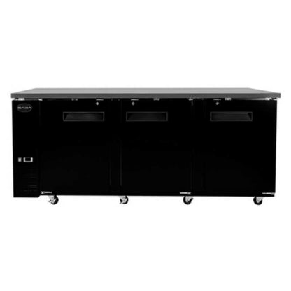 Saba - SBB-24-72B Commercial 72" Back Bar Refrigerator Cooler - SBB-24-72B