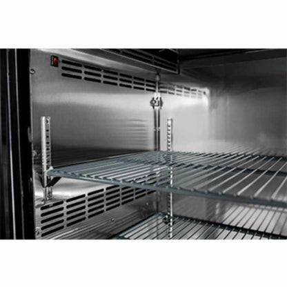 Saba - SBB-24-72G Commercial 72" Back Bar Refrigerator Cooler - SBB-24-72G