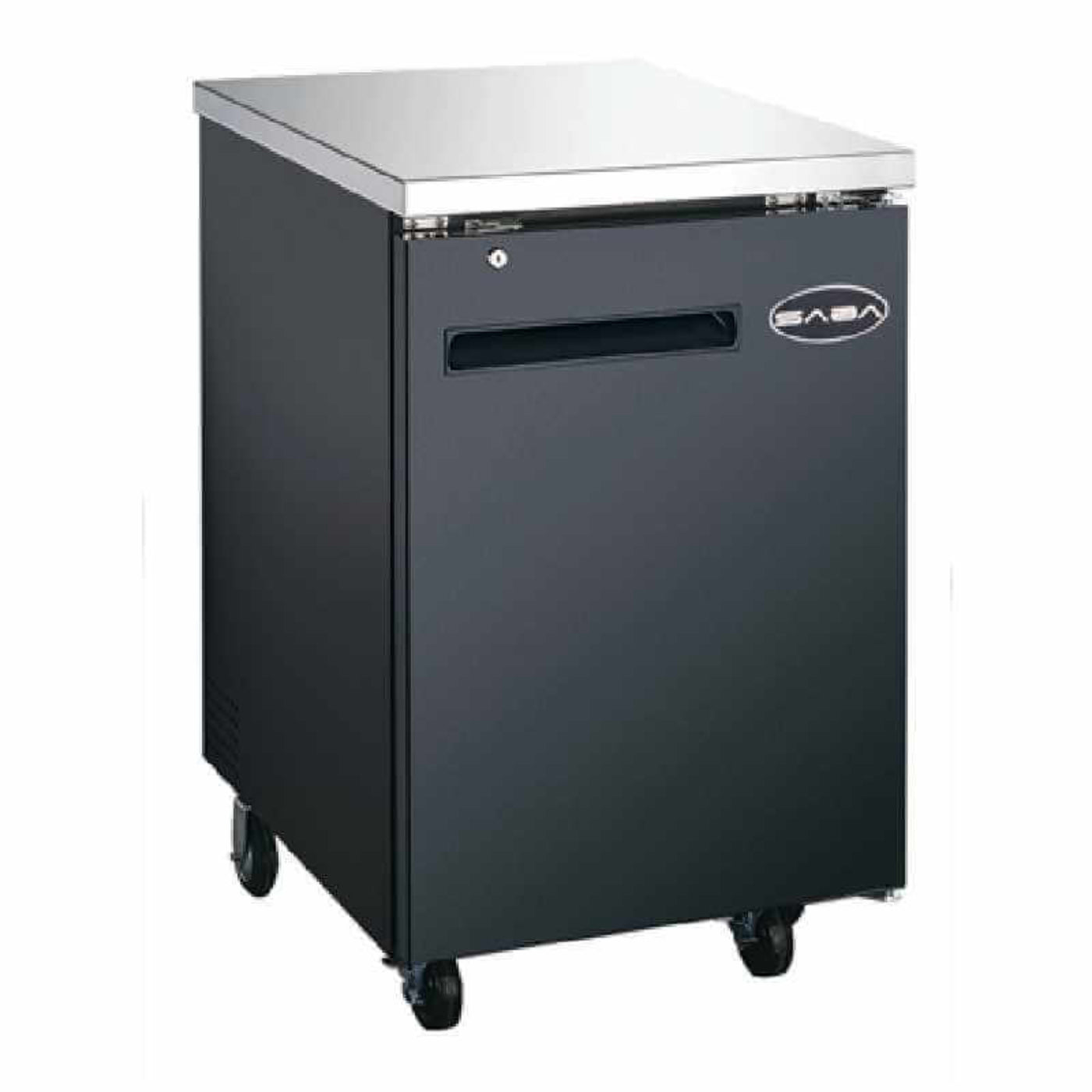 Saba - SBB-27-23B Commercial 23" Back Bar Refrigerator 6.5 cu. ft - SBB-27-23B
