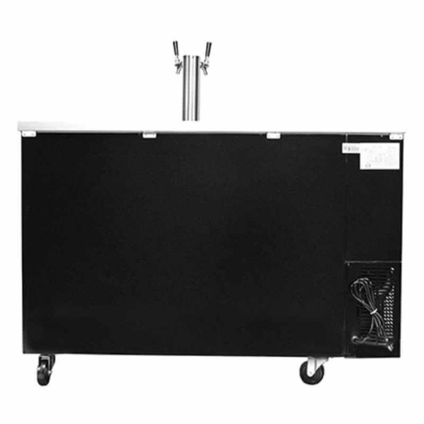 Saba - SDD-27-58 Commercial 58″ Beer Dispenser Refrigerator Double Tap - SDD-27-58