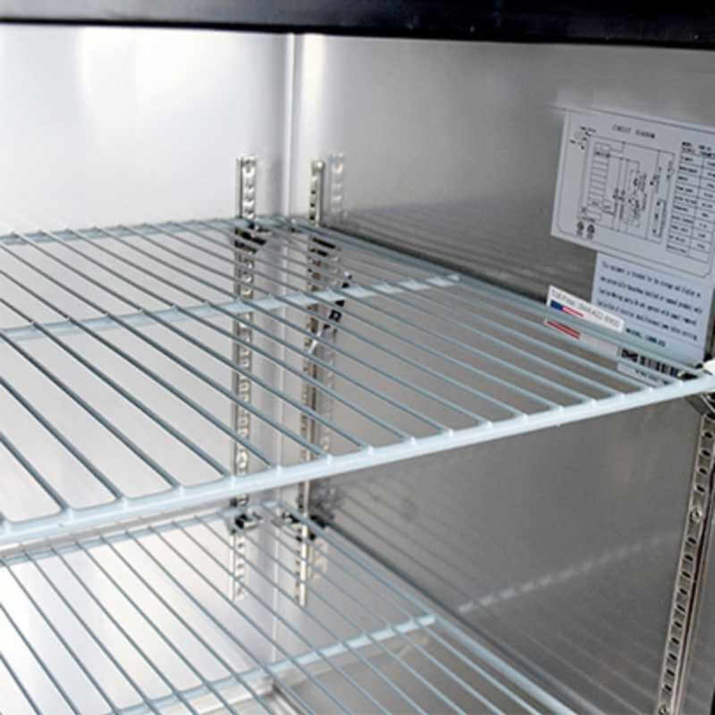 Saba - SBB-27-58G Commercial 58" Back Bar Refrigerator Cooler - SBB-27-58G