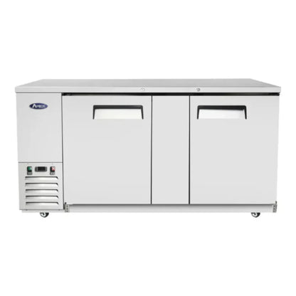 Atosa SBB69GRAUS1 68" Shallow Depth Back Bar Cooler 18.6 Cu.Ft - SBB69GRAUS1