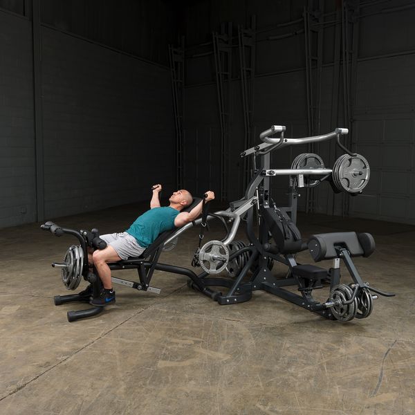 Body-Solid Free Weight Leverage Gym SBL460P4