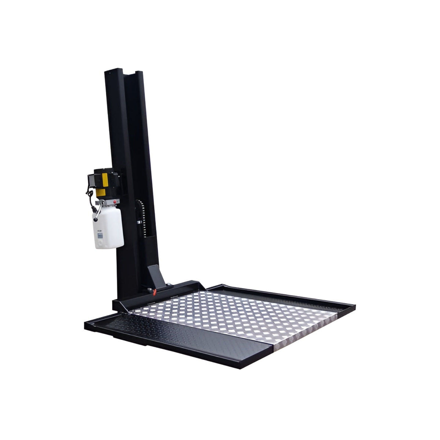 Tuxedo 2,000 lb Single Column Lawnmower Storage Lift - 110V Duro Included - SC-2K