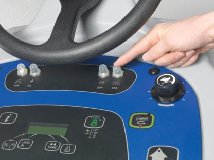 Advance SC1500 20" Ride-On Floor Scrubber, Disk, Battery - 56104010