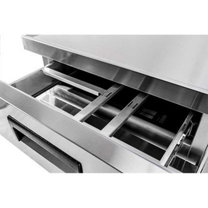 Saba - SCB-72 Commercial 72" Chef Base Refrigerator Cooler - SCB-72