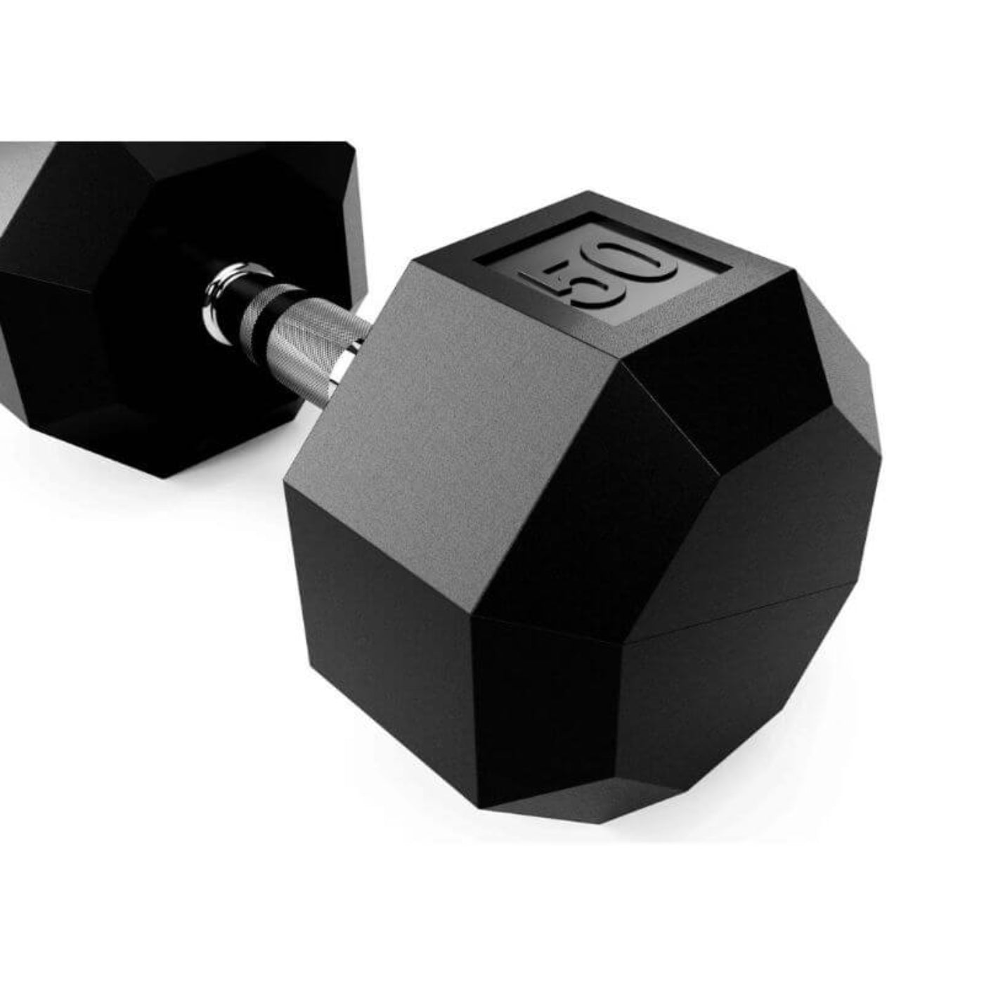 TROY VTX SD-R 8-Sided Rubber Dumbbell Set - SD-005-025R