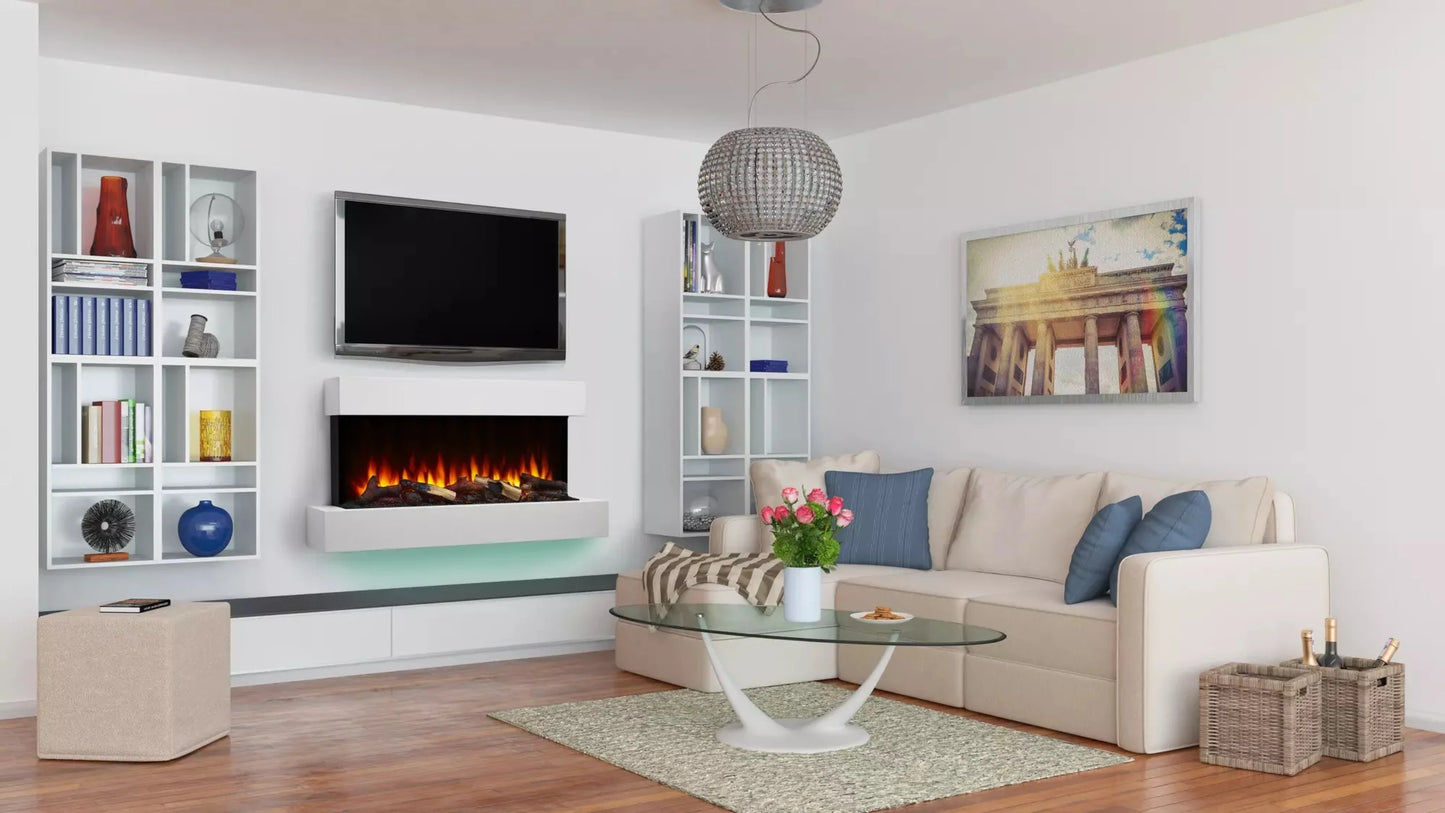 SimpliFire Format 36" Electric Wall Mount Fireplace - SF-FORMAT36