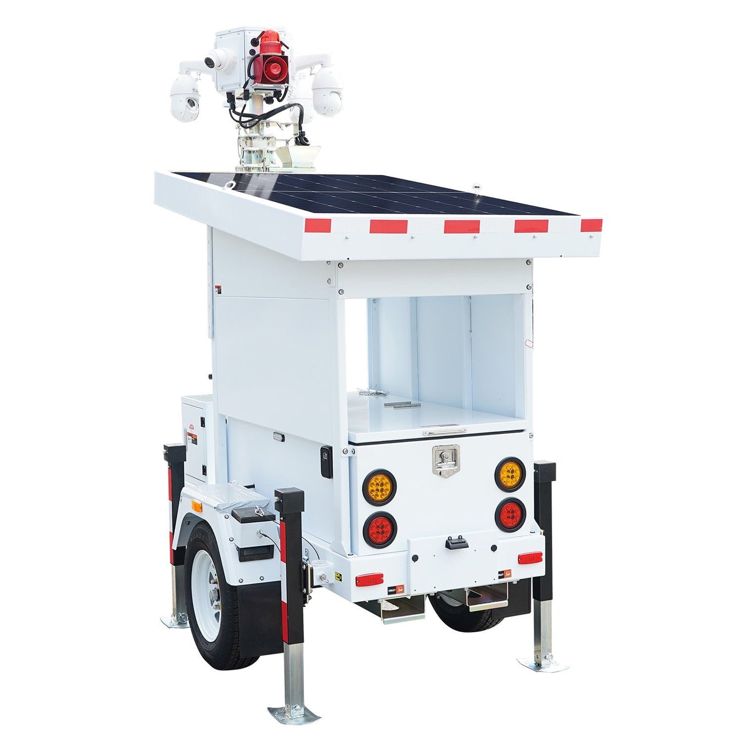 Chery Industrial 870W Solar Surveillance Trailer - SG-007