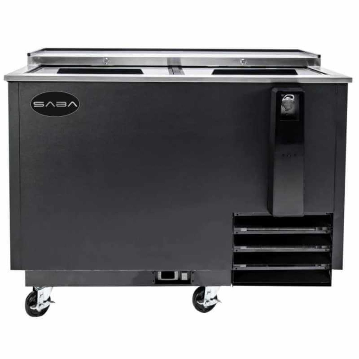 Saba - SGF-50, Commercial 50" Chest-Freezer Glass and Bottle Chiller - SGF-50