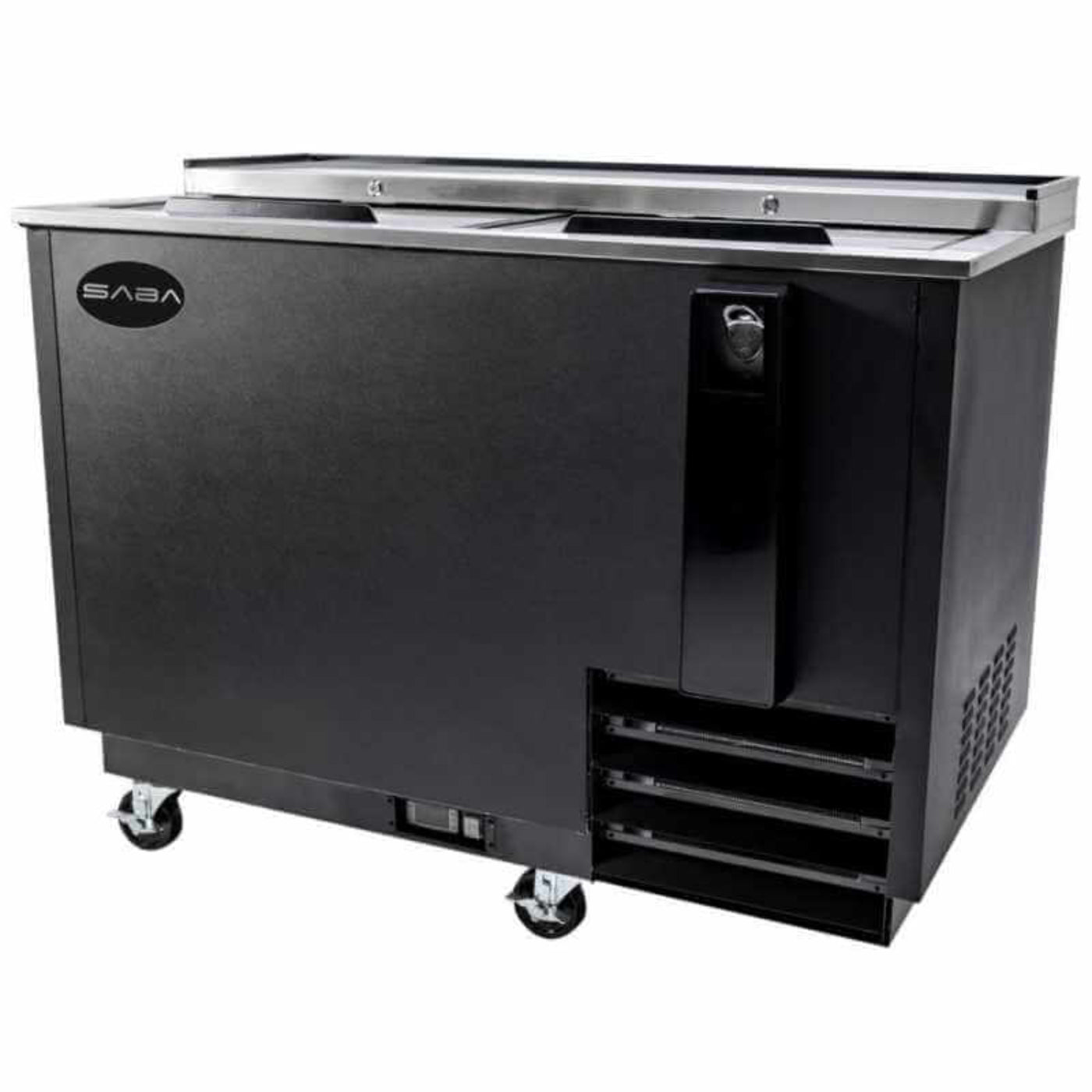 Saba - SBC-50B Commercial 50" Bottle Cooler Refrigerator Horizontal 12.7 cu.ft. - SBC-50B