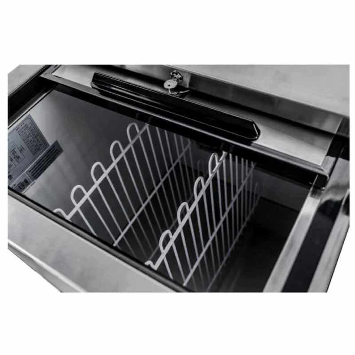 Saba - SGF-50, Commercial 50" Chest-Freezer Glass and Bottle Chiller - SGF-50