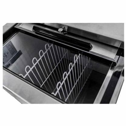 Saba - SGF-50, Commercial 50" Chest-Freezer Glass and Bottle Chiller - SGF-50